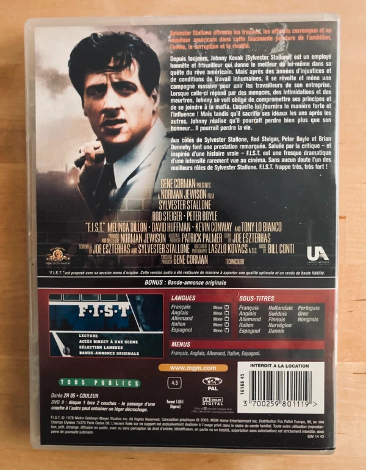 DVD f.i.s.t. Sylvester Stallone. – photo 3